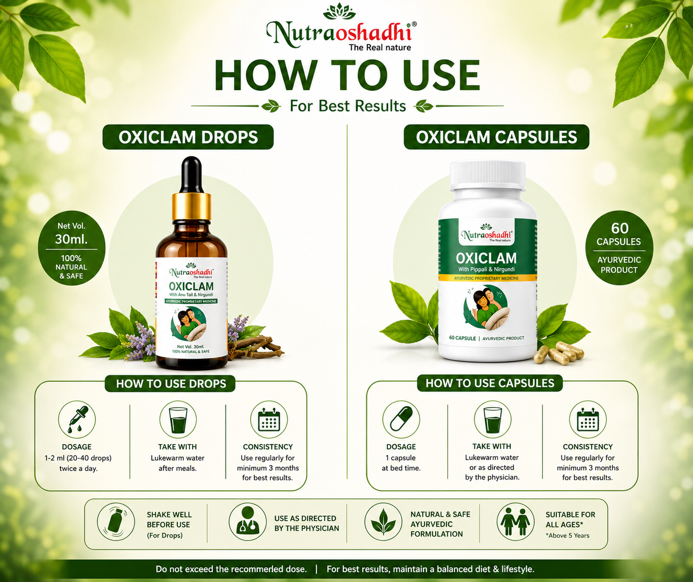 OXICLAM DROP AND CAPSULE