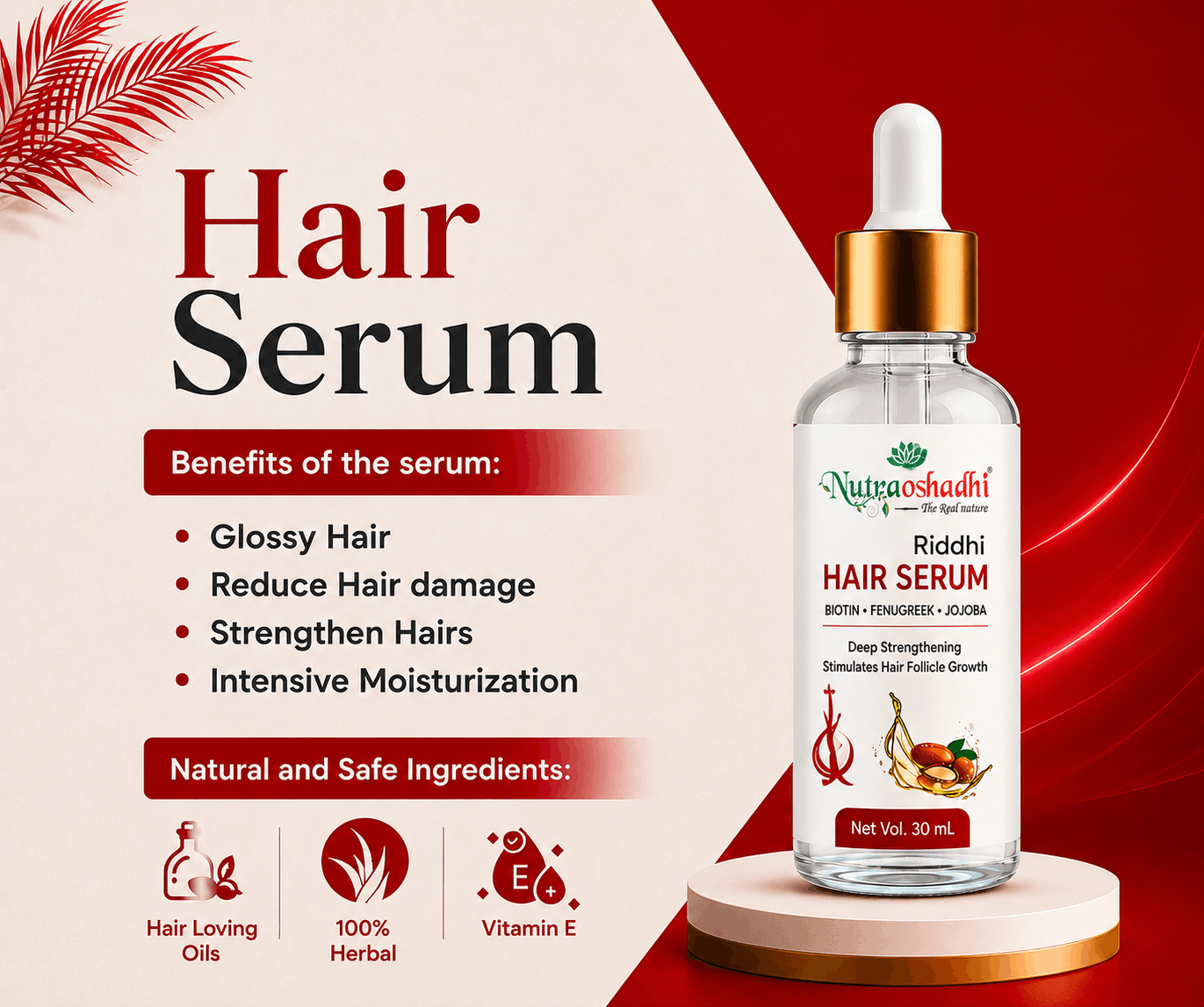 Vitamin E Hair Serum