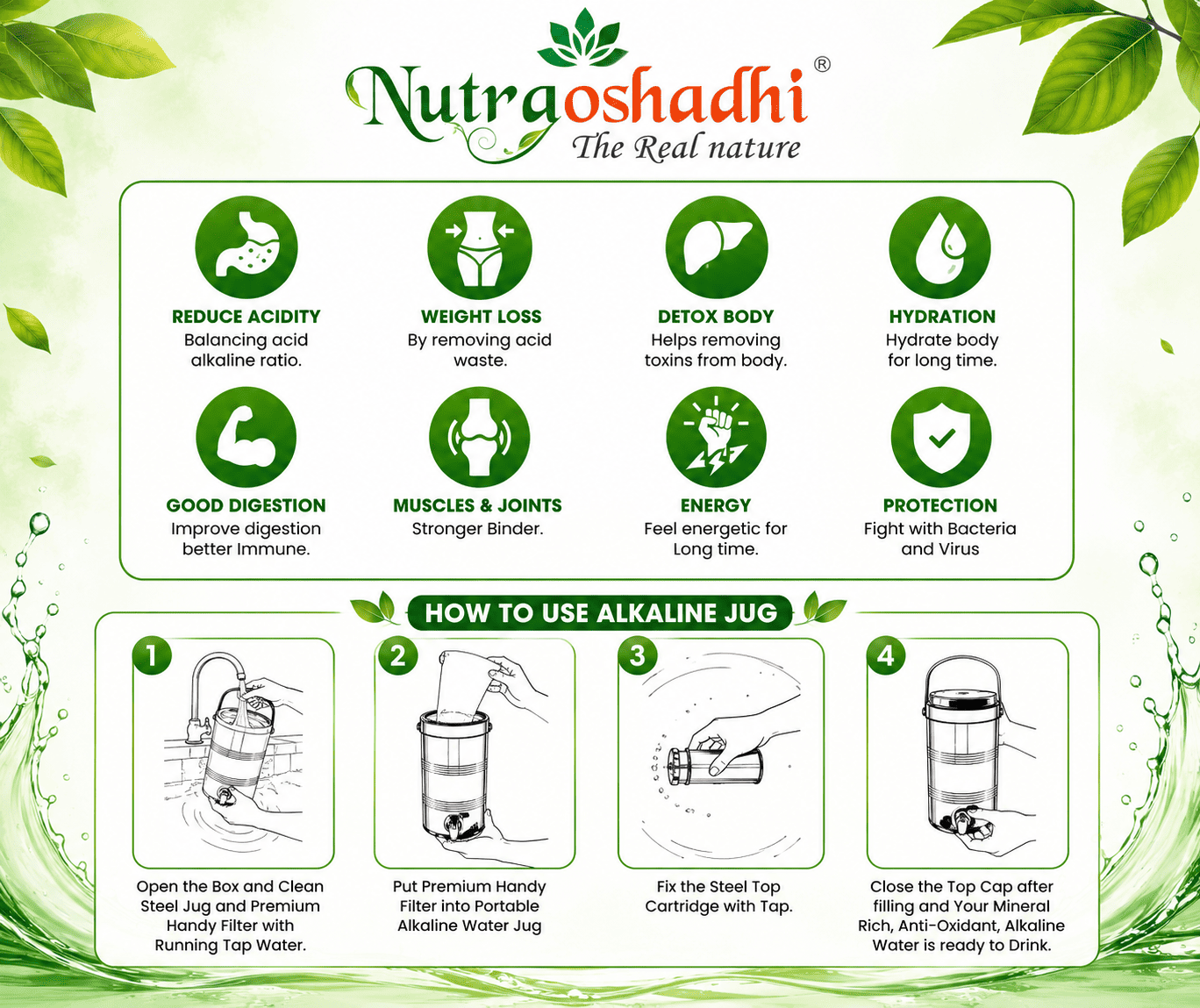Alkaline Jug 2.5 Ltr