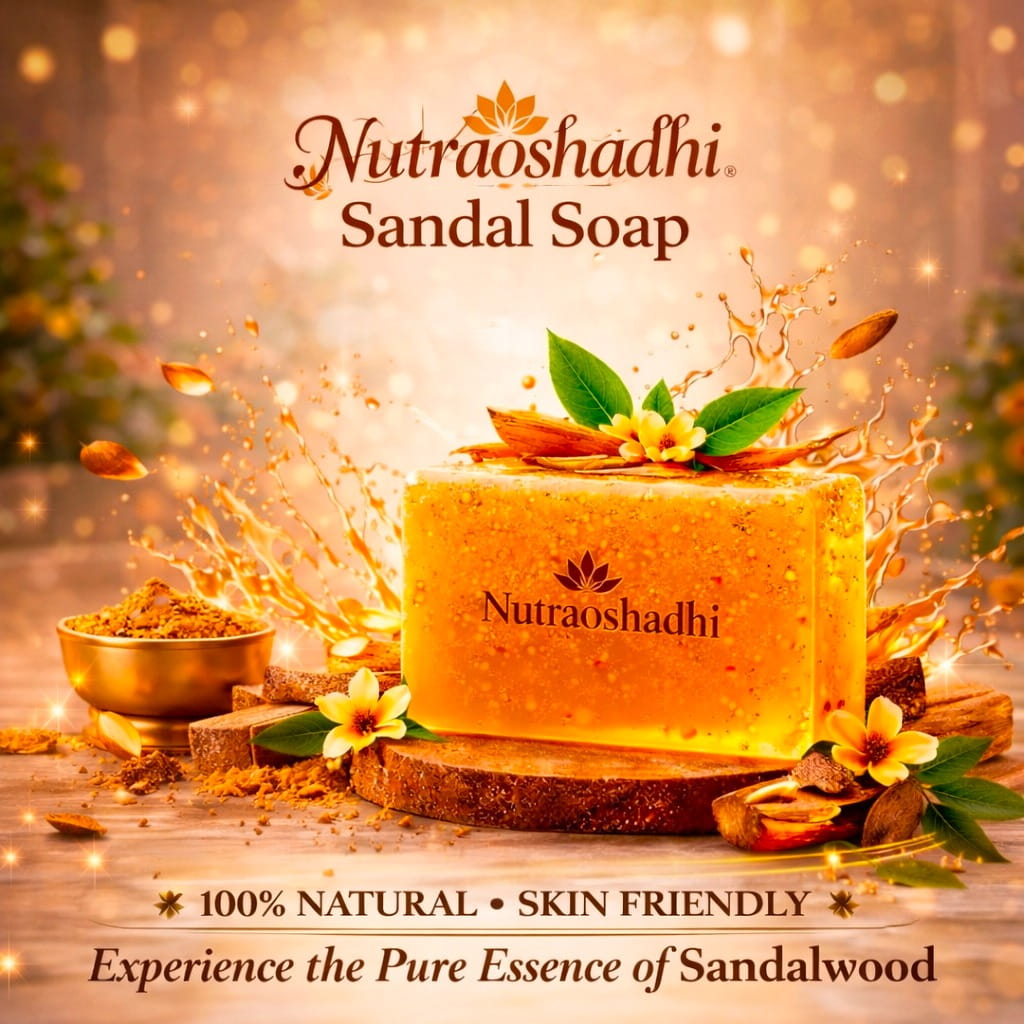 Sandal Glycerin Soap (Pack Of 3)