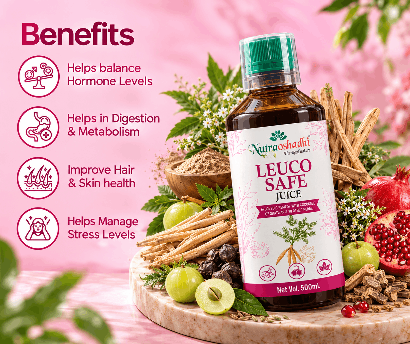 Leuco Safe Juice ( Women Care )